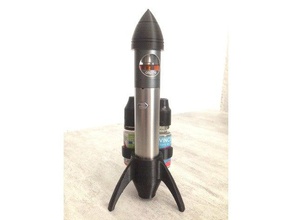 ijust2 rocket holder household supplies 3d print model - Mito3D