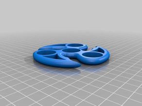 fidget spinner reaper design v3 3d printing hand toy 3d print model - Mito3D