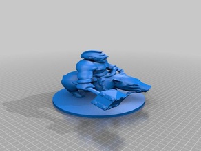 hogg raideeeer 3d-drucken 3d print model - Mito3D