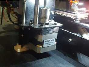 customizable motor spacer nema17 & nema23 3d printer parts prusa i3 steel 3d print model - Mito3D
