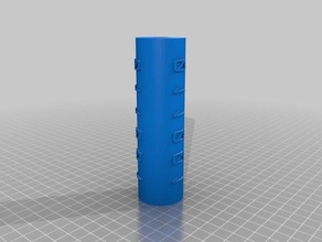 meine angepasste paint roller 2d-Kunst kundengebundene 3d print model - Mito3D
