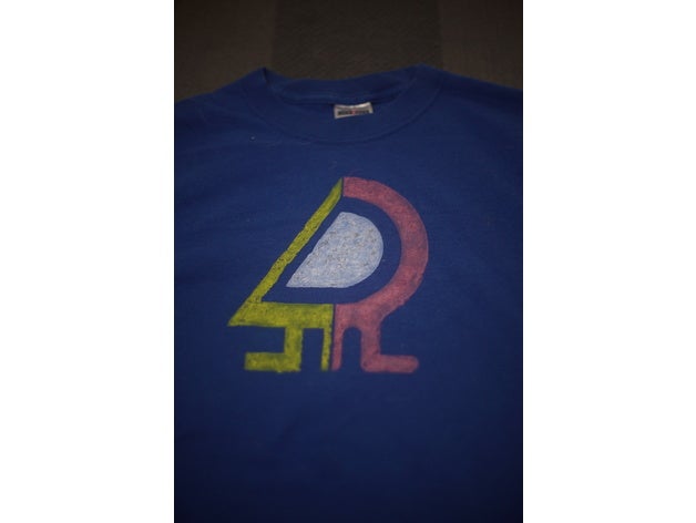 splatoon splatfest logo t-shirt block print signs & logos 3D print model - Mito3D