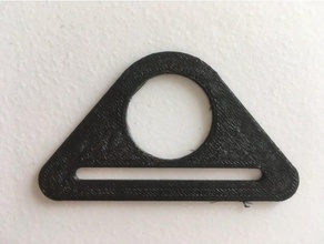 personalizable triángulo anillo partes noción nociones los anillos la costura coser de correa para 3d print model - Mito3D