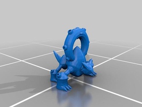 volcanion les créatures pokemon 3d print model - Mito3D