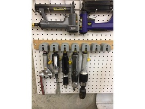 air tool quick connect hanger bracket tool holders & boxes air compressor air tool air tool holder air tool rack