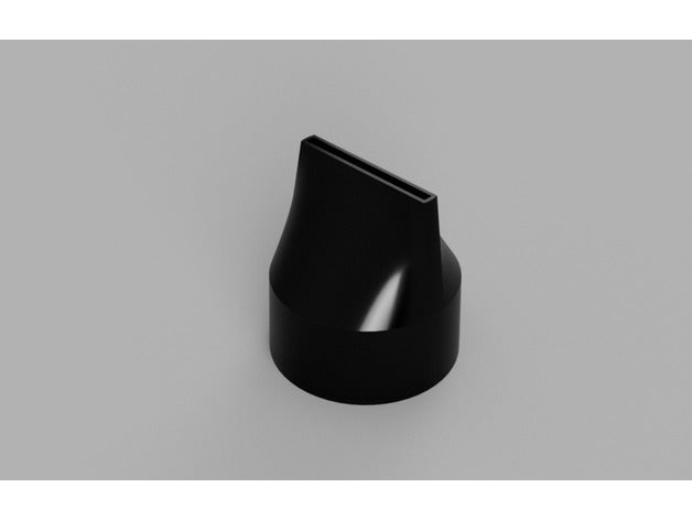 dewalt dcm562 blower nozzle attachement tools cooling 3D print model - Mito3D