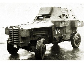 berliet vudb Fahrzeuge Frankreich tank Waffe ww2 den zweiten Weltkrieg 3d print model - Mito3D