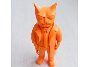 cat creatures cartoon character fantasy figurine zbrush 3d print model - Mito3D