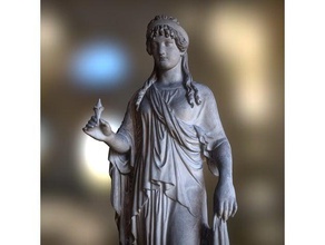 goddess hope scans & replicas 3d print printing scan scanning cultural heritage denmark god greek mythology roman sculpture statue woman 3d print model - Mito3D