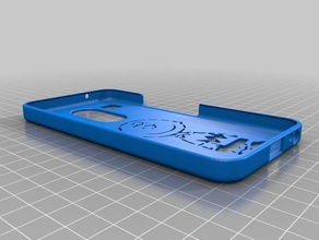 nexus 5x charlie brown tampa telefone celular 3d print model - Mito3D