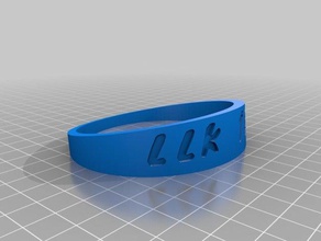 llk bracelets customized 3d print model - Mito3D