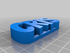 cris sculptures personnalisé 3d print model - Mito3D