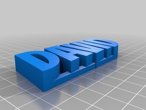 david Skulpturen kundengebundene 3d print model - Mito3D