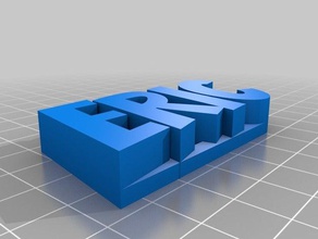 eric esculturas personalizado 3d print model - Mito3D