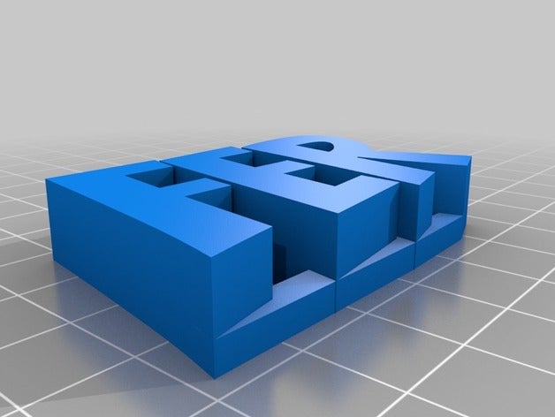 fer sculptures customized 3D print model - Mito3D