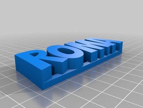 roma las esculturas personalizado 3d print model - Mito3D