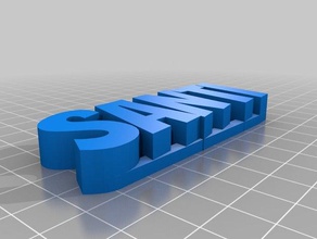 santi heykeller özelleştirilmiş 3d print model - Mito3D