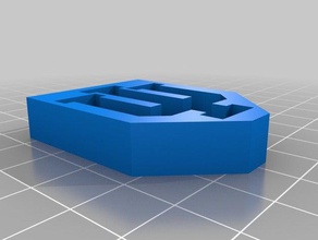 iu cookie cutter cucina & sala da pranzo 3d print model - Mito3D
