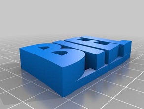 biel esculturas personalizado 3d print model - Mito3D