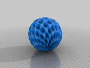 sphere knob3 sculptures 3d print model - Mito3D