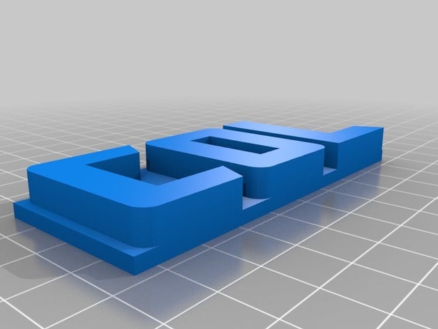 vbs col 01 les signes et logos 3D print model - Mito3D