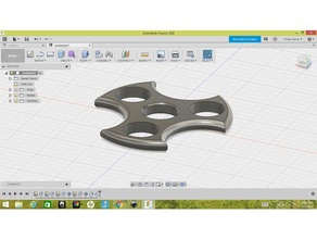 spin xtrime interaktive Kunst fidget spinner 3d print model - Mito3D