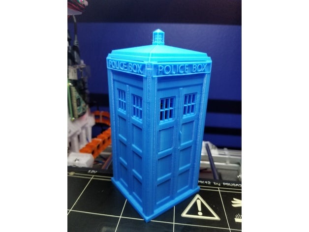 tardis raspberry pi 3 case computer housing 3D print model - Mito3D