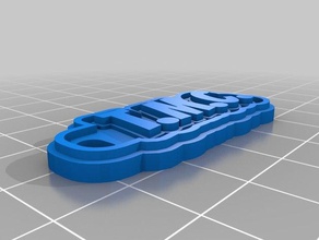 tmc Schlüsselanhänger kundengebundene 3d print model - Mito3D
