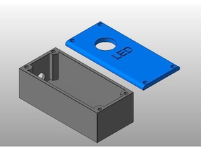 caso, il pulsante ot interruttore v-scanalatura di montaggio Stampante 3d parti 3d print model - Mito3D