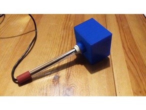 vernier lightsensor holder engineering 3d print model - Mito3D