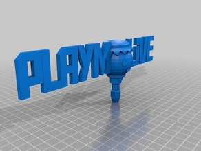 playmolive logo accessoires 3d print model - Mito3D