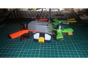 youbi 130 lipo proteggere batterieschutz modelli 1306 impressionante fpv-racing fpv racer 3d print model - Mito3D