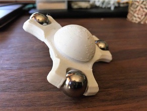 saturno spinner juguetes mecánicos la edc juguete fidget los anillos de 3d print model - Mito3D