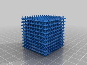 brandons küp matematik sanatı 3d print model - Mito3D
