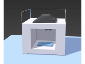 voxelized flashforge creator pro Le stampanti 3d magicavoxel voxel 3d print model - Mito3D