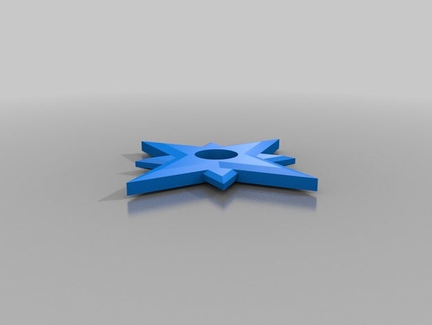 shuriken giratório brinquedos & games fidget spinner 3D print model - Mito3D