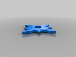 shuriken spinner toys & games fidget 3d print model - Mito3D