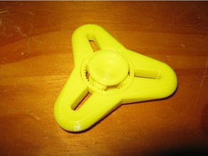 fully 3d printable fidget spinner kit mechanical toys gear bearing hand openscad 3d print model - Mito3D