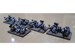 epic scale astartes terminator proxy - low poly games 40k 6mm armageddon epic40k miniatures tabletop warhammer 3d print model - Mito3D