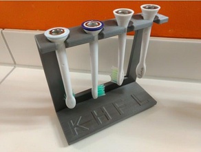 suporte de escova dentes philips sonicare casa banho da 3d print model - Mito3D