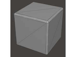 20mm Kalibrierung cube 1mm abgerundete Kanten 3d-Druck-tests 3d print model - Mito3D