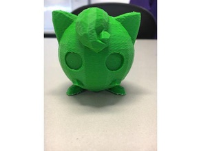 jigglypuff bitki pot 3d baskı 3d print model - Mito3D