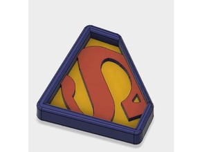 superman usb cas 3d print model - Mito3D