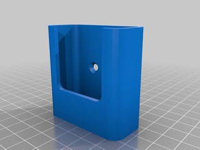 ian's wall holder remote control no4 organization customized 3d print model - Mito3D