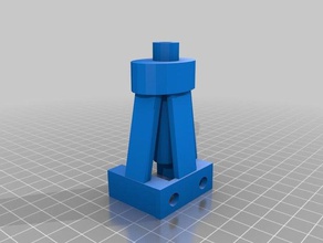 bowden suporte Impressora 3d de peças grampo montagem tubo 3d print model - Mito3D