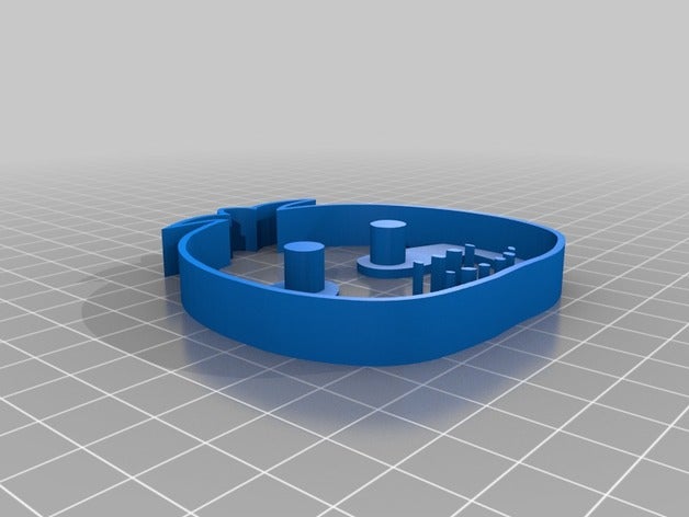 fnaf cookie cutters 3d printing 3D print model - Mito3D