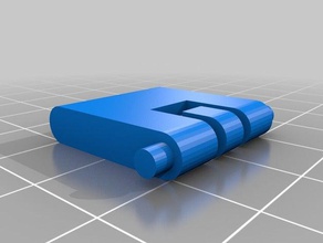 meine individuell gestaltete Tastatur-Bein-Fuß computer kundengebundene 3d print model - Mito3D