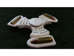 balle spinner 9x19mm jouets & jeux 608 roulement 9mm para anti-stress fidget filateurs gadget jouet 3d print model - Mito3D