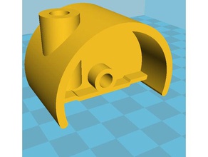 aspiradora de ricino cuerpo las piezas repuesto 3d print model - Mito3D