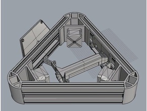 92mm fan mount delta kossel 3d printer accessories anycubic mini trigorilla 3d print model - Mito3D